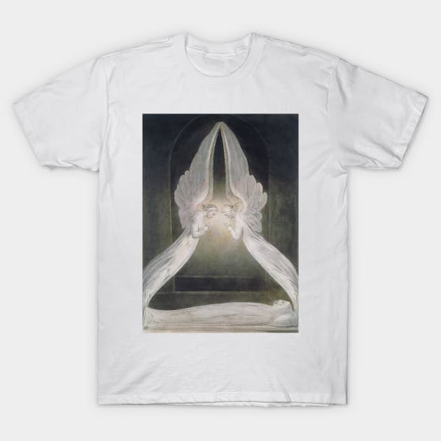 William Blake - Christ in the Sepulchre, Guarded by Angels, c.1805 T-Shirt by MurellosArt